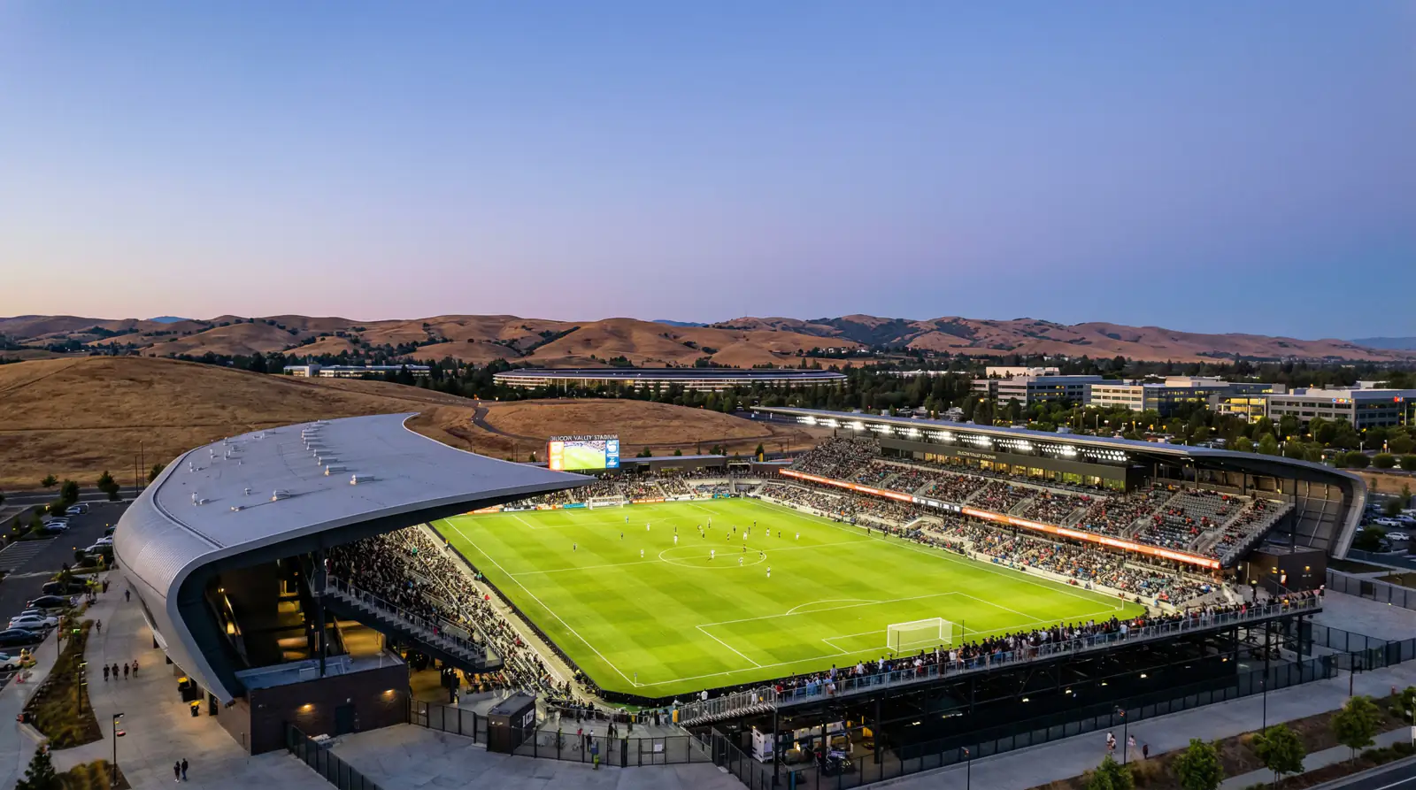 Levi's Stadium in Santa Clara, Kalifornien — Spielstätte für Deutschlands WM-Auftakt gegen Jordanien